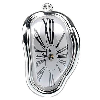 Unique Melted Wall Clock Decor