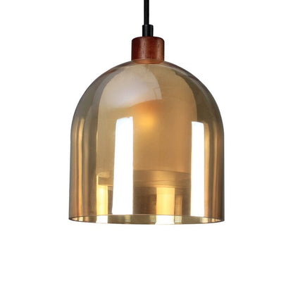 Sleek Chrome Hanging Light