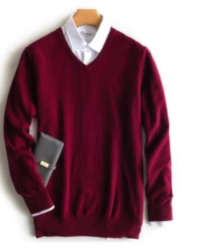 Luxurious Cashmere Crew Neck Sweater