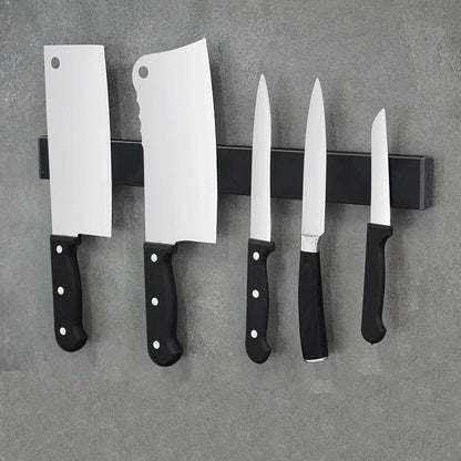 Strong Magnetic Knife Strip Stainless Steel Wall Holder - Lusomart