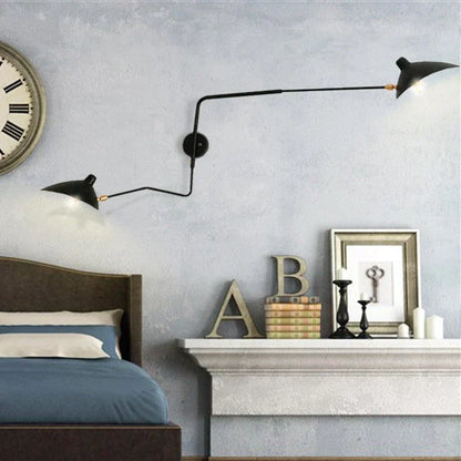 Modern Double Glass Wall Light