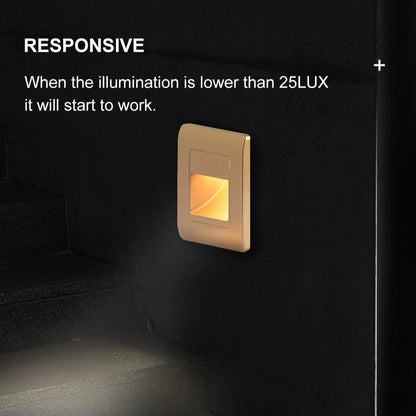 Bright Solar Powered Motion Wall Light for Outdoor Safety