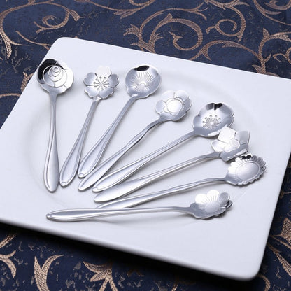 Premium 8pc Stainless Steel Tea Spoon Set
