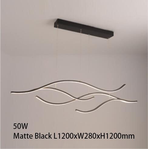 Modern Geometric Crystal LED Chandelier Light Fixture