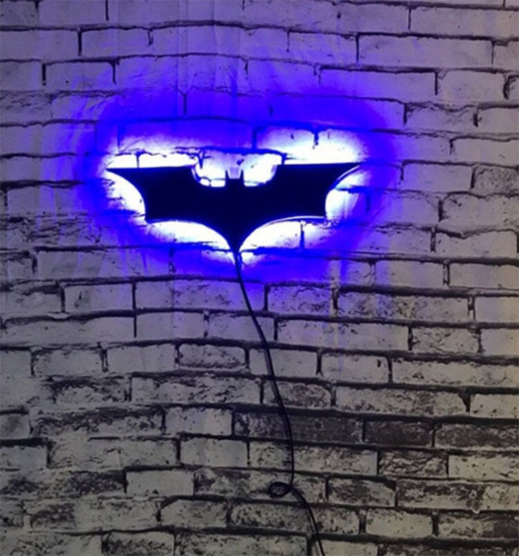 Color Changing LED Wall Lamp with Remote Control