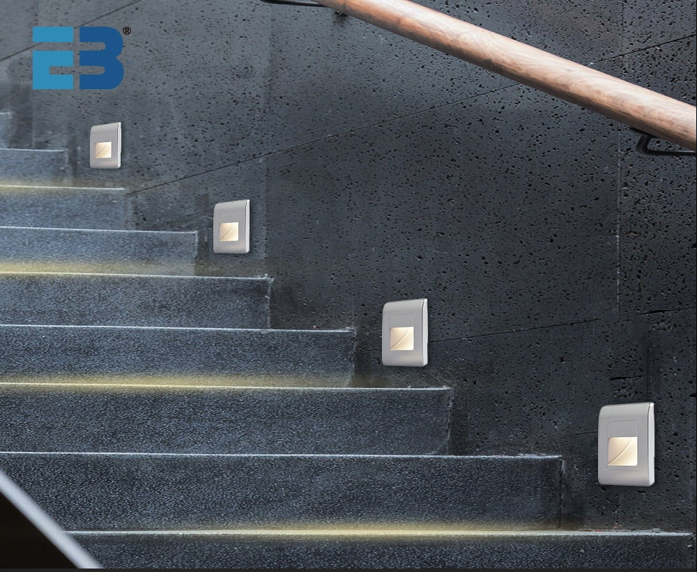 Motion Sensor LED Staircase Light With 4 Colors - Lusomart