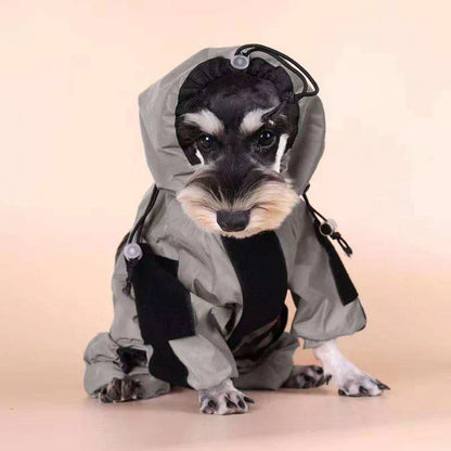 Waterproof Dog Rain Jacket With Leg Covers
