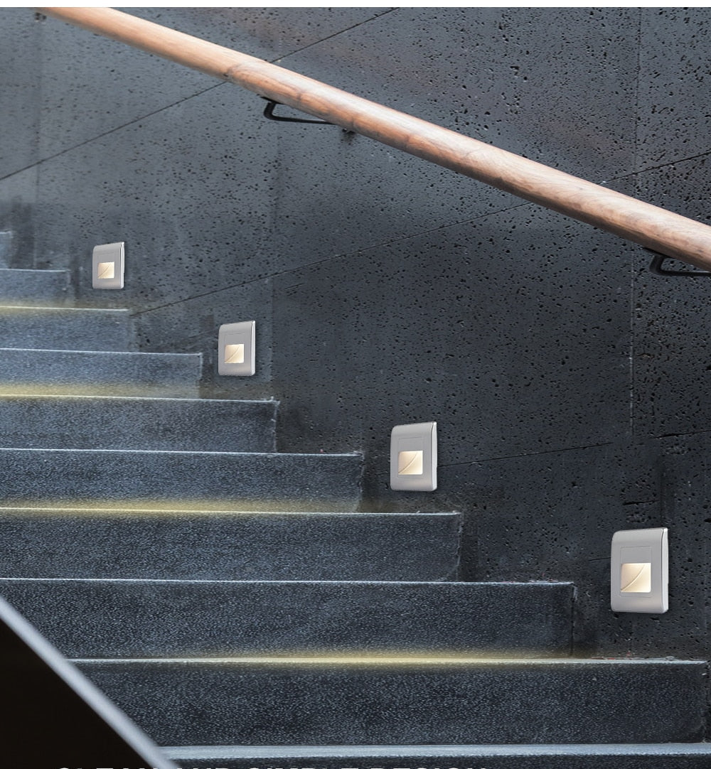 Motion Sensor LED Staircase Light With 4 Colors