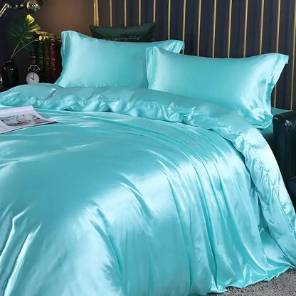 Soft 4-Piece Bed Set Sheet Duvet Pillowcases