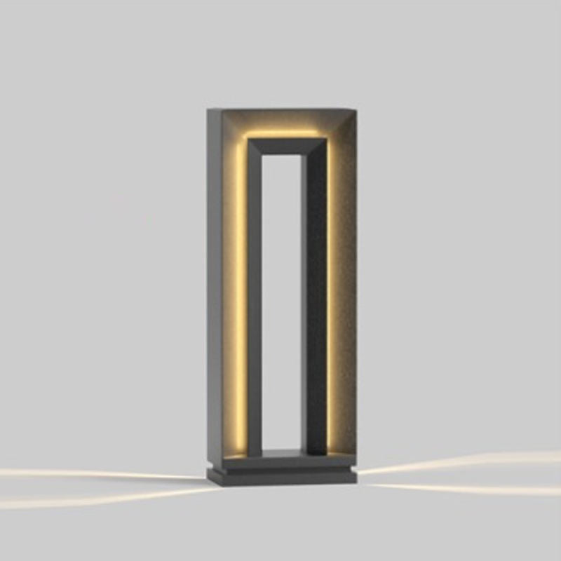 Contemporary Outdoor Solar Garden Lamp - Lusomart