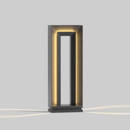 Contemporary Outdoor Solar Garden Lamp - Lusomart