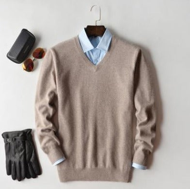 Luxurious Cashmere Crew Neck Sweater