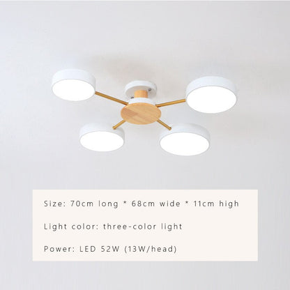 Contemporary Sleek LED Chandelier Light