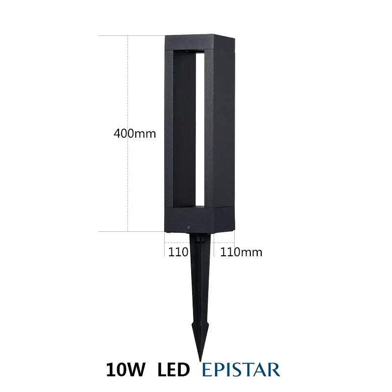 Bright Solar Powered Garden Lamp