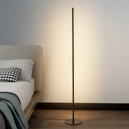 Slim Modern Floor Lamp with LED Lighting