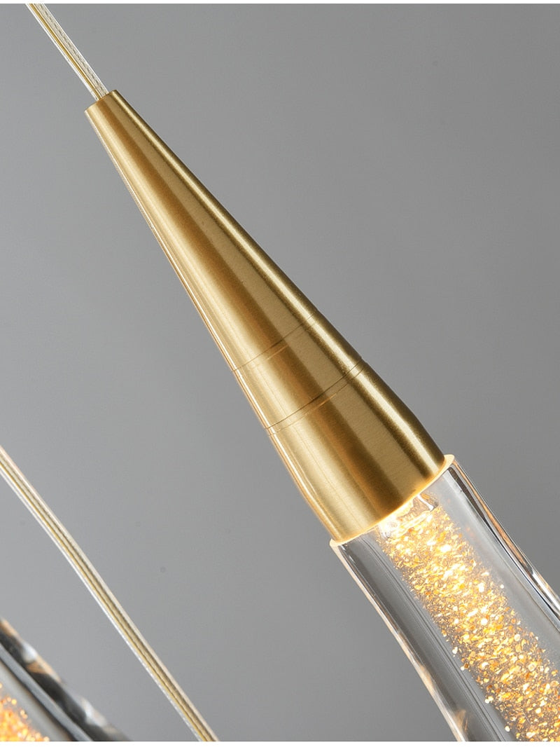 Unique Glass Drop Pendant Lighting