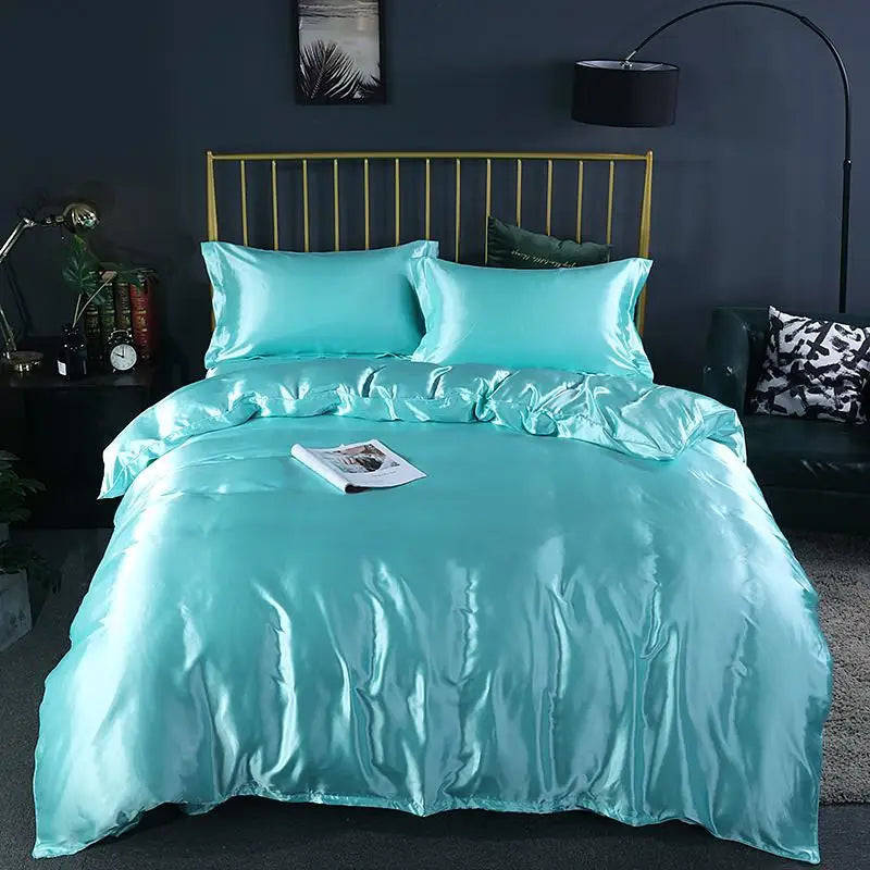 Soft 4-Piece Bed Set Sheet Duvet Pillowcases