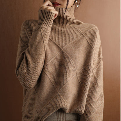 Soft Cashmere Crew Neck Sweater for Women