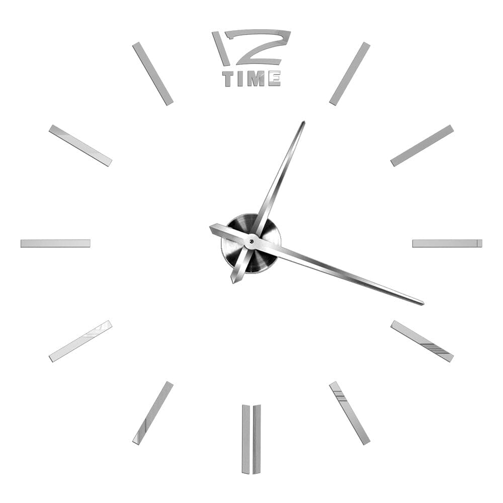 Luxury Golden Acrylic Wall Clock