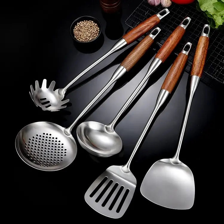 Luxury Silver and Gold Plated Kitchen Tools Set
