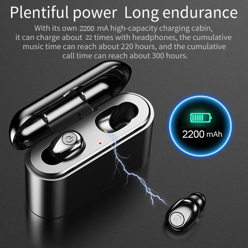 Sweatproof Wireless Sports Earbuds with Secure Fit