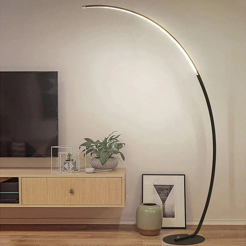 Bright Arc Modern Floor Light - Lusomart