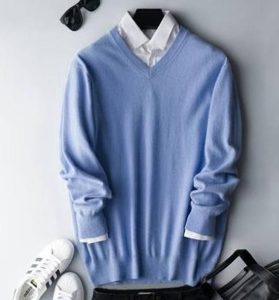 Luxurious Cashmere Crew Neck Sweater
