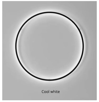 Simple Round LED Wall Lamp for Contemporary Homes