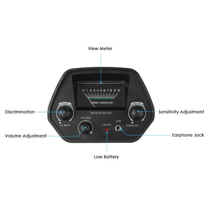 Accurate Metal Detector for Treasure Hunting