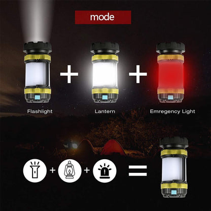 Portable Outdoor Rechargeable LED Camp Lantern