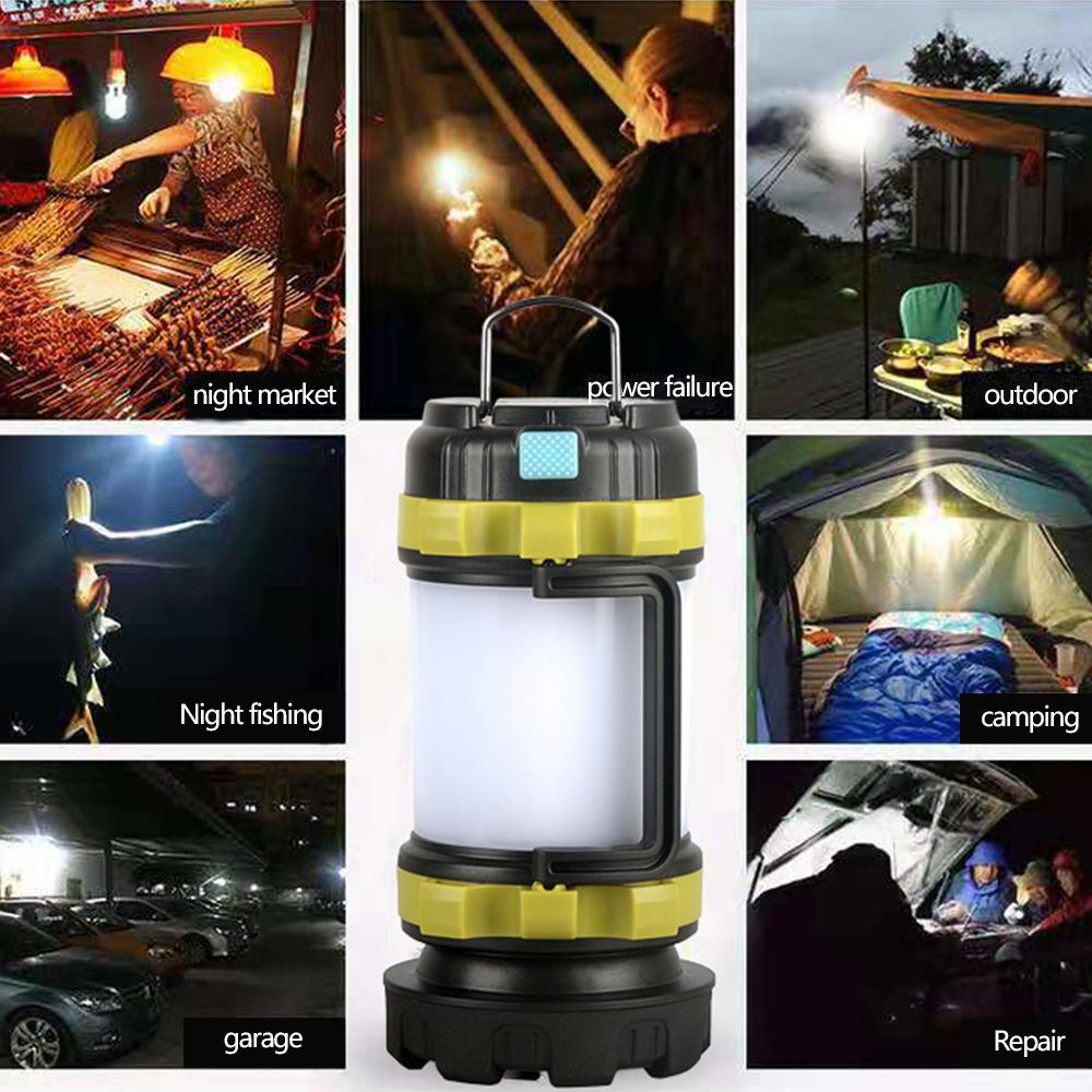 Portable Outdoor Rechargeable LED Camp Lantern
