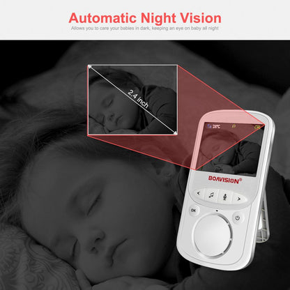 Wireless Baby Monitor with Long Range Video