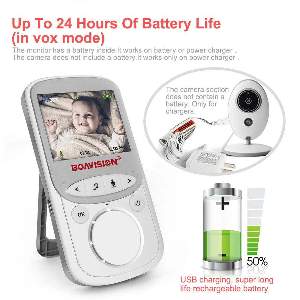 Wireless Baby Monitor with Long Range Video