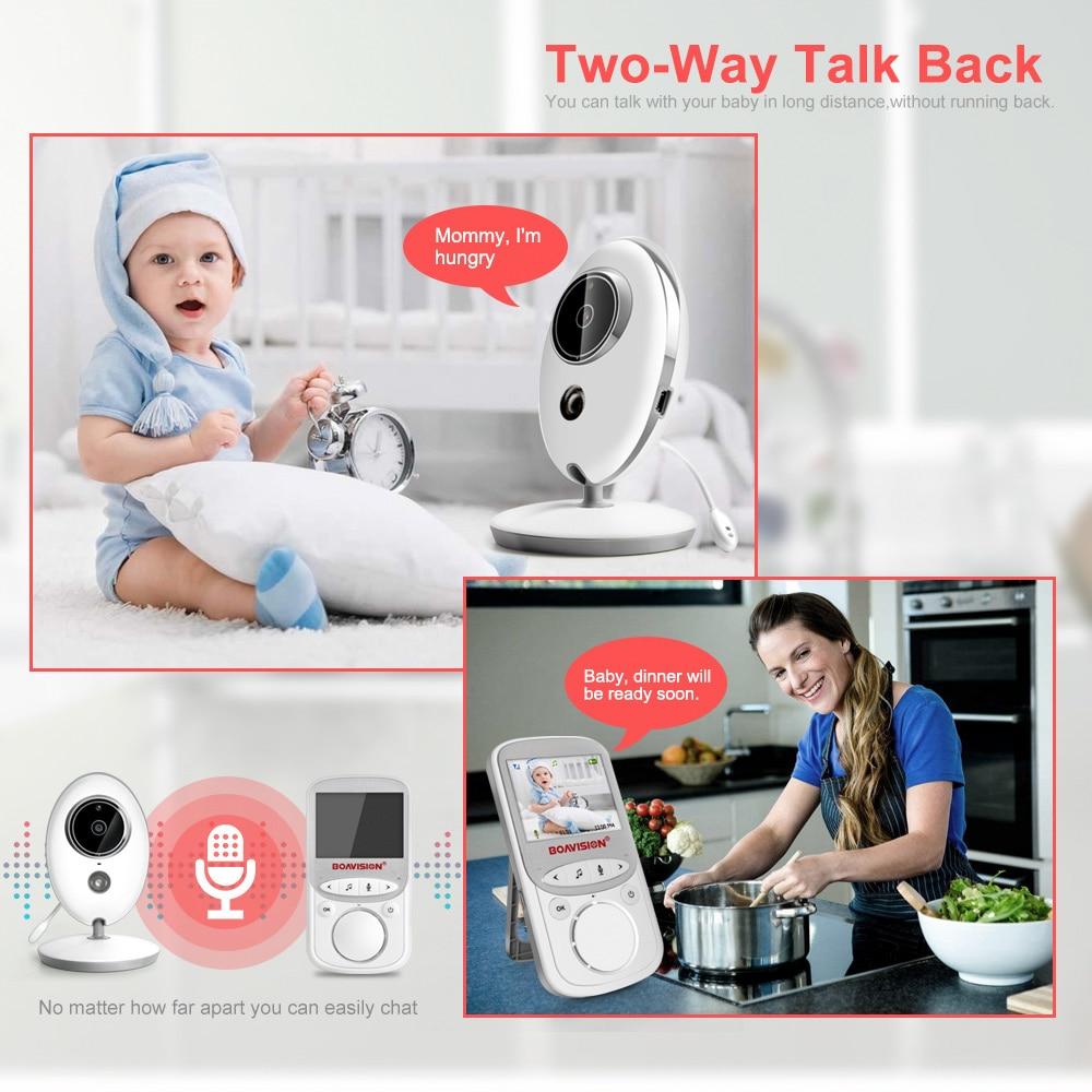 Wireless Baby Monitor with Long Range Video