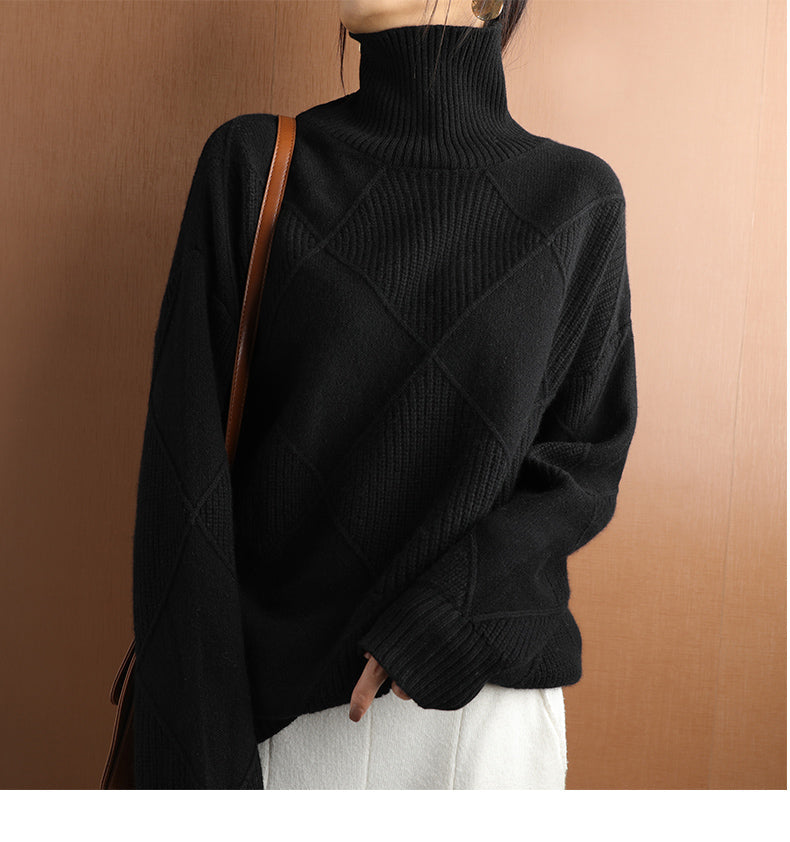 Soft Cashmere Crew Neck Sweater for Women