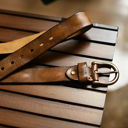Premium Genuine Leather Waist Belt