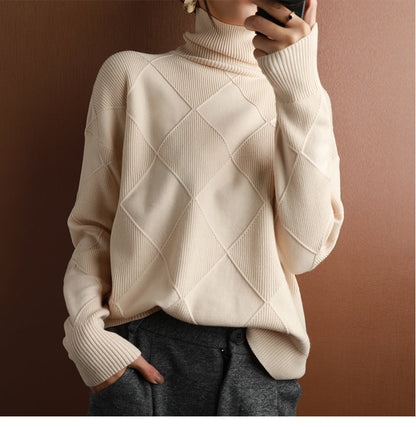 Soft Cashmere Crew Neck Sweater for Women