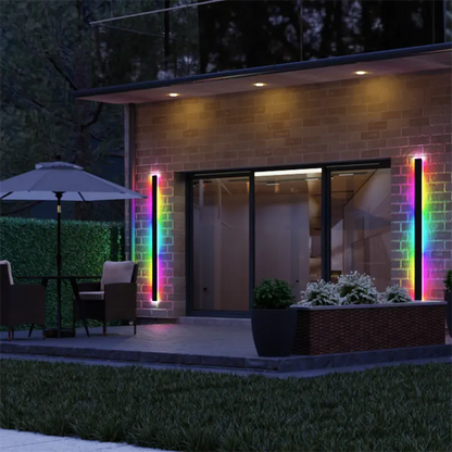Colorful LED Outdoor Indoor Wall Lamp