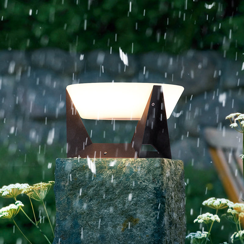 Energy Saving Garden Column Lamp - Small Strong Build