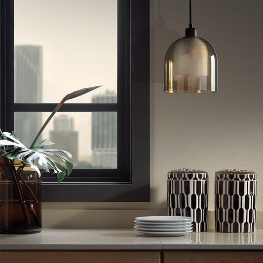 Sleek Chrome Hanging Light - Lusomart