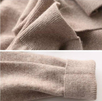 Luxurious Cashmere Crew Neck Sweater