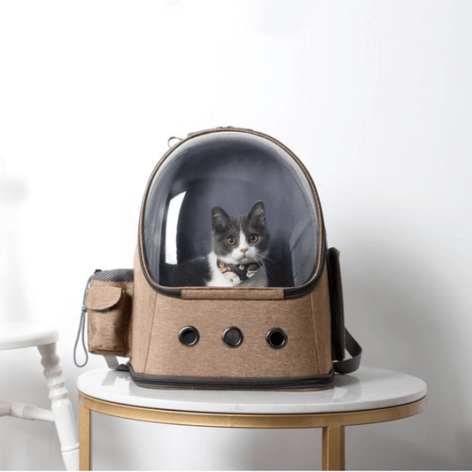 Cosy Galaxy Cat Carrier Backpack for Pet Travel - Lusomart