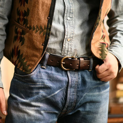Premium Genuine Leather Waist Belt
