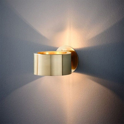 Luxury Metal Candle Wall Light