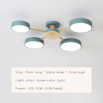 Contemporary Sleek LED Chandelier Light