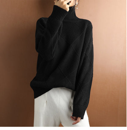 Soft Cashmere Crew Neck Sweater for Women