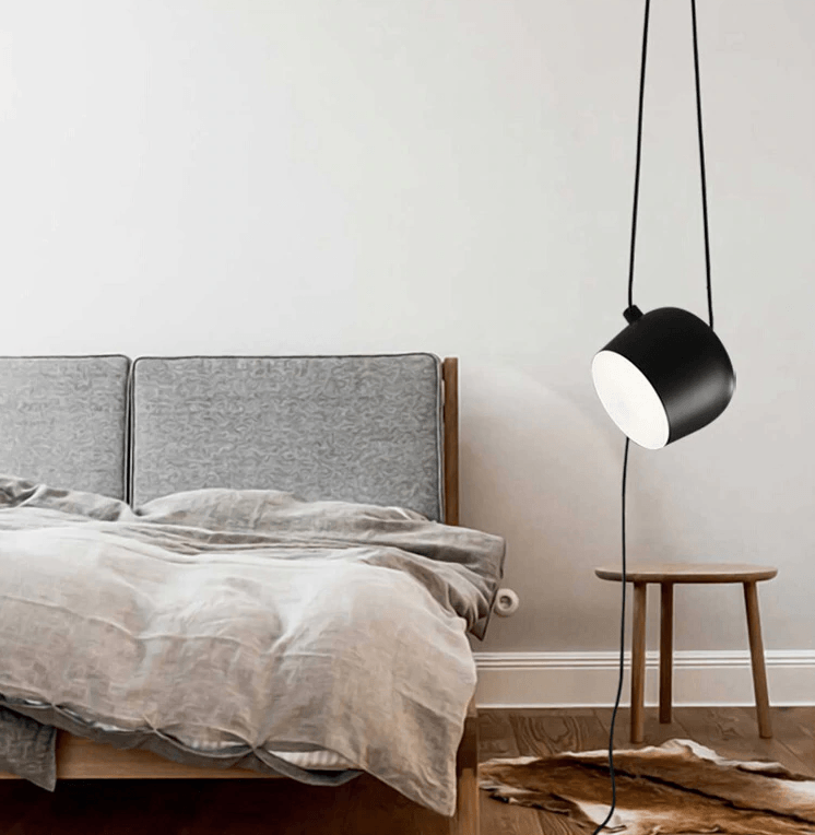 Chic Hanging Lamp With Adjustable Cord