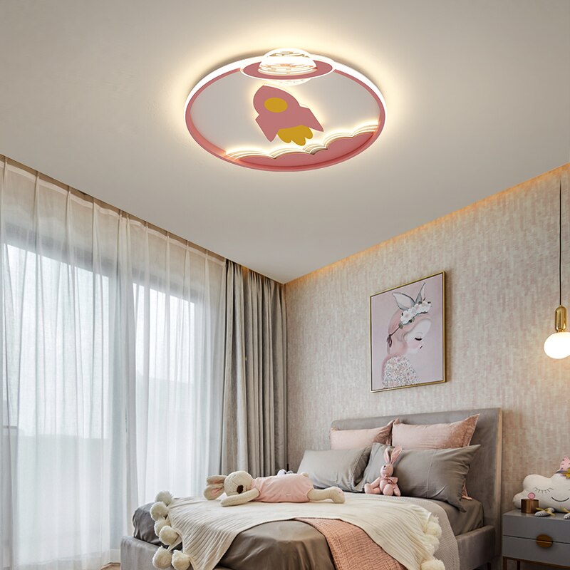 Fun Kid's Space Chandelier Light