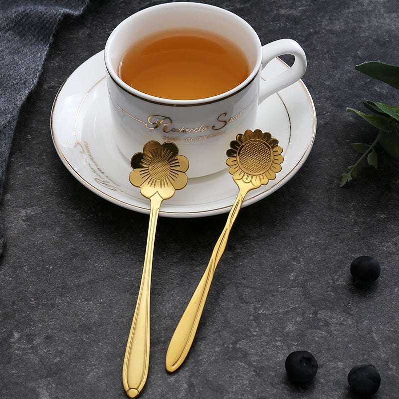 Premium 8pc Stainless Steel Tea Spoon Set