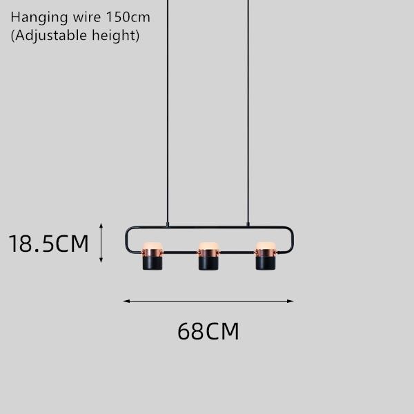 Modern Multi Head Pendant Light Fixture